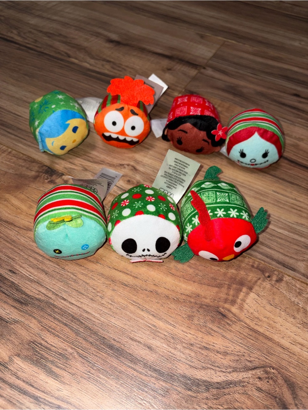 Disney Tsum Tsum Minis Moana Inside Out Nightmare Before Christmas Etc 7 Piece
